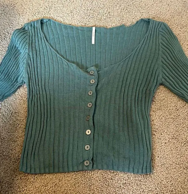 Free People Button Up Shirt - Image 2