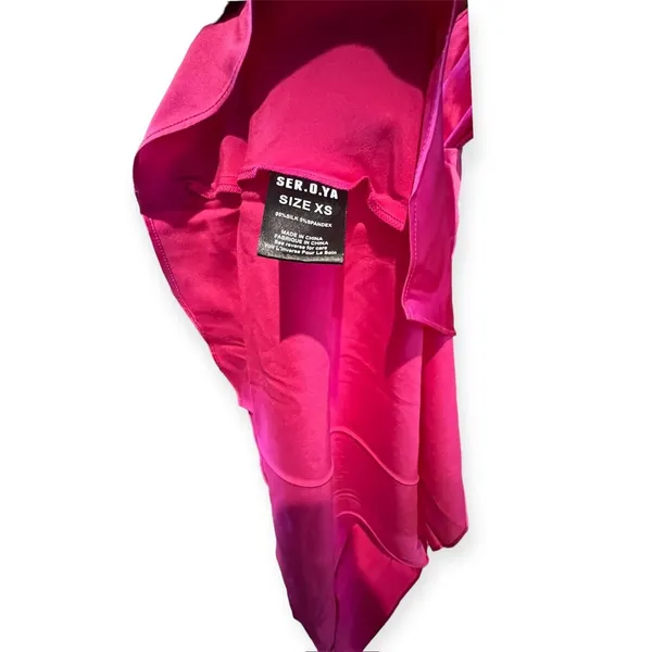 Retrofête NWT SER.O.YA Emma Silk Dress in Fuchsia Purple Women’s Size XS - Image 10