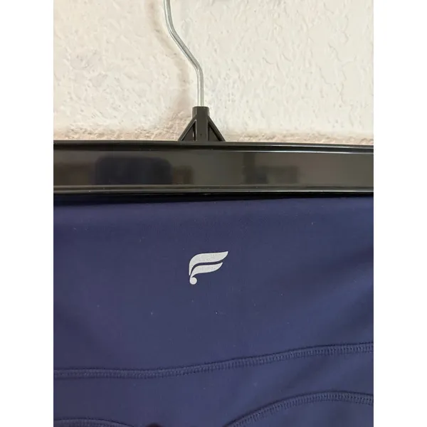 Fabletics Oasis High Waist Kick Flare Womens Size Medium Deep Navy NWT NEW - Image 4
