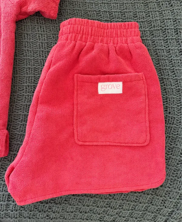 Grove The Brand Towel Terry Set Red Size M - Image 5