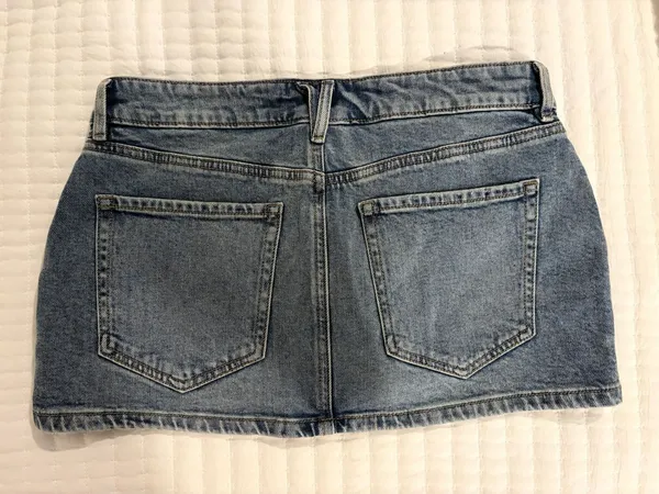 Garage Mini Skirt Denim - Image 3