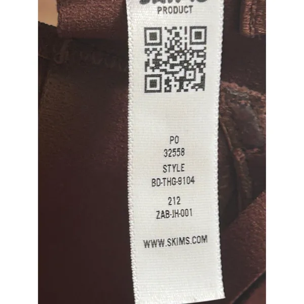 Skims Molded Underwire thong Bodysuit - size Small - Cocoa Brown NWT - Image 6
