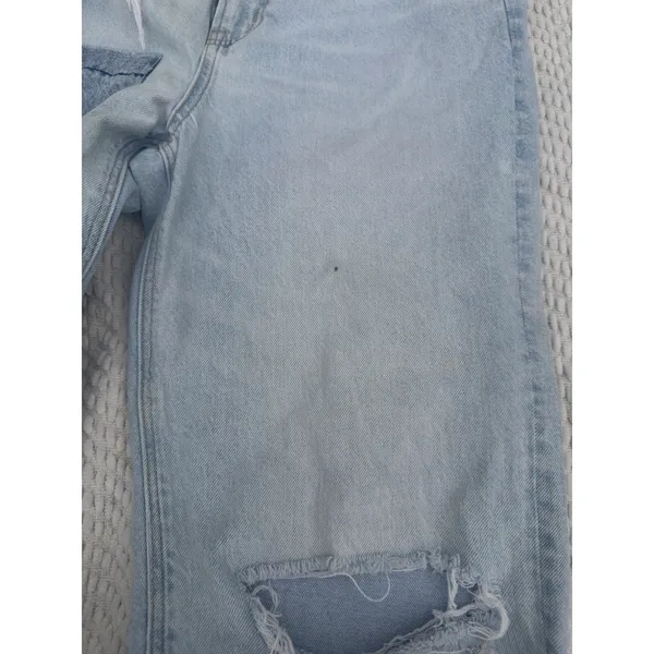 American Eagle Strigid Highest Rise Baggy‎ Straight Pride Jeans Size 5/ 27" - Image 7