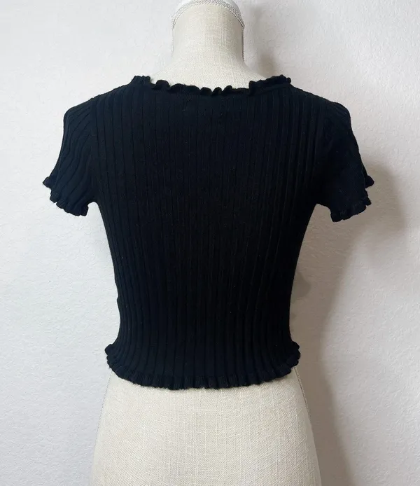 White Fox Knit Top - Image 3