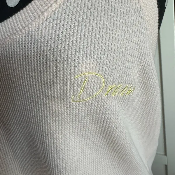 Victoria's‎ Secret Womens Pajama Top Sz S Pink Dream Tank Waffle Textured NEW - Image 7