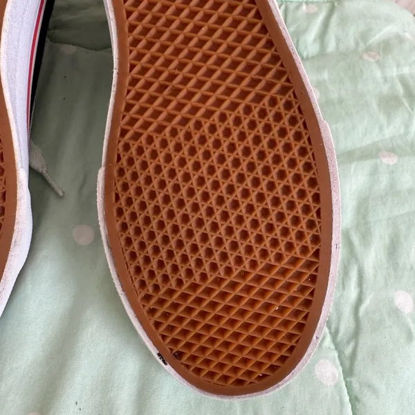 Vans Sk8-Hi Black, White, and Pink Sneakers Womens size 7 - Image 16