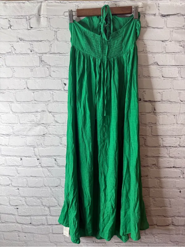 NWT Green Maxi dress- Women's Flowing Summer swim cover cupshe - Image 2