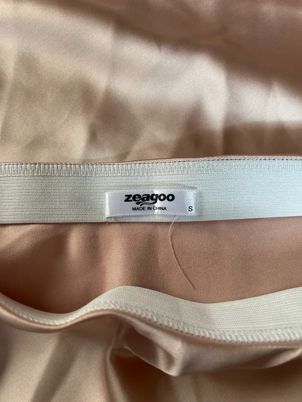 Zeagoo Satin Skirt - Image 4