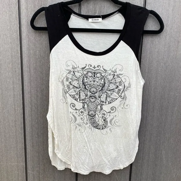 G Mini Sleeveless Top‎ Black - Image 7