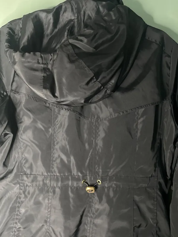 Laura Scott Rain Coat Size M Lightweight Classic jacket Women Waterproof Chic - Image 5