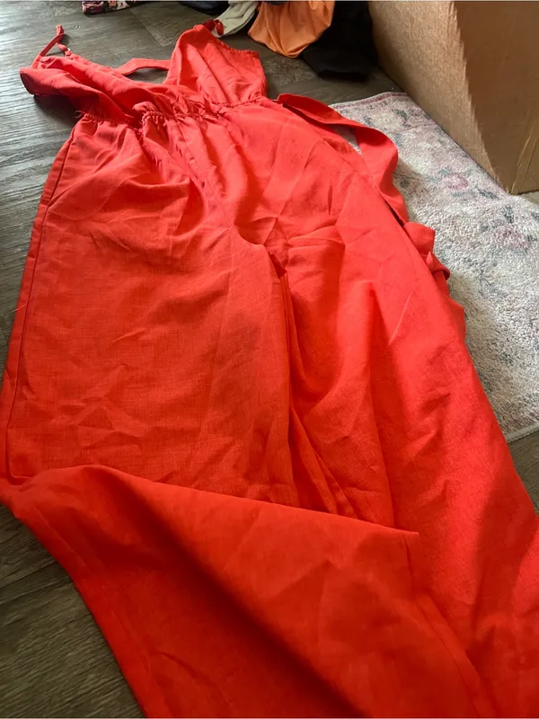 Flying Tomato Wide Leg Textured Jumpsuit Size xs - Image 8