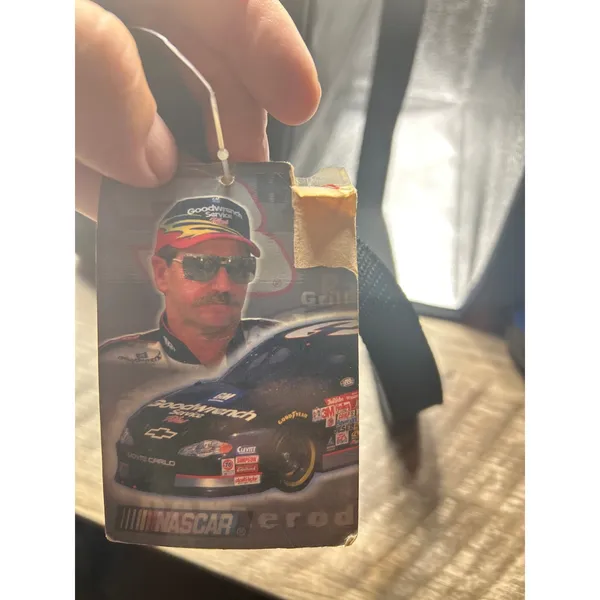 Dale Earnhardt Sr #3 NASCAR Soft‎ Insulated Lunch Bag Cooler Black VTG Read - Image 3