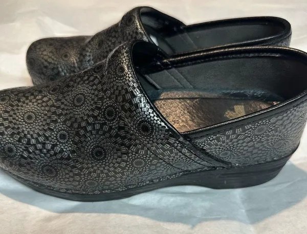 Dansko Black Mules Comfortable Clogs - Image 5