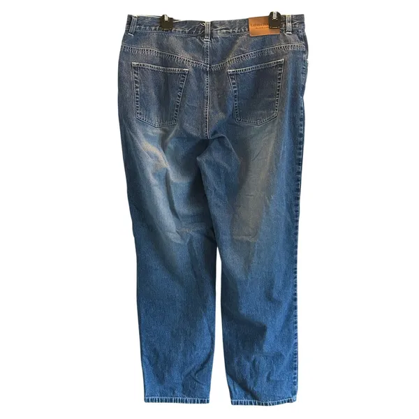 Ralph Lauren Jeans Co straight leg medium wash pants size 14W classic - Image 3