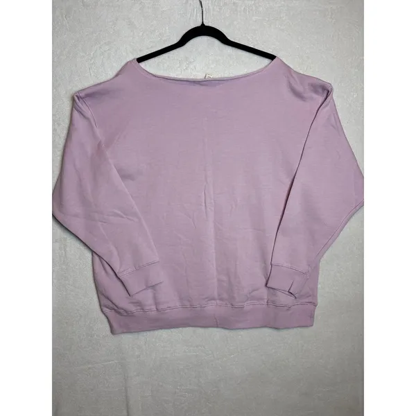 Aeropostale Pink Floral 28 Varsity Fleece Sweatshirt Gameday Ready XXL New - Image 8