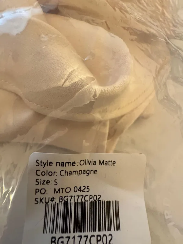 Birdy Grey Bridesmaid Dress Champagne - Image 12