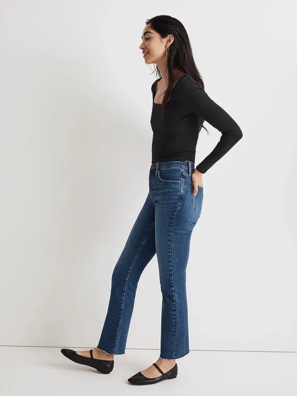 MadeWell Kick Out Crop Jeans NM242 Size 27 - Image 2