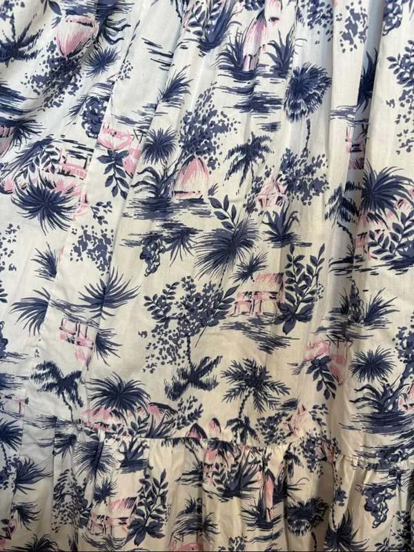 Abercrombie Smocked Bodice Easy Maxi Dress Sz S - Image 6