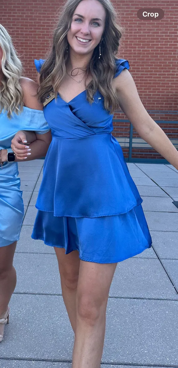 Altar'd State Dark Blue Dress - Image 2
