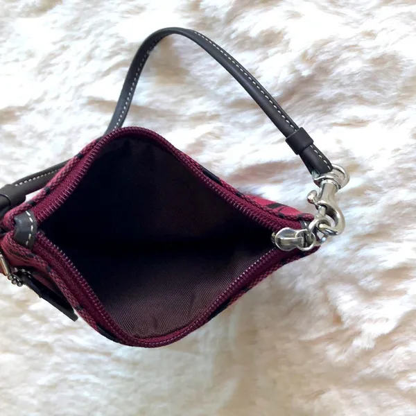 Authentic COACH Wristlet - Image 3