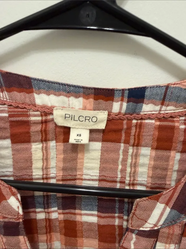 Pilcro Long-Sleeve Pleated Swing Blouse - Image 3