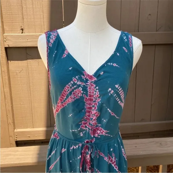 NWT Young Fabulous and Broke Tie Dye Maxi Dress Size Medium - Image 2