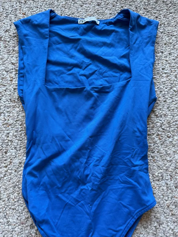 Zara Blue Bodysuit  - Image 2