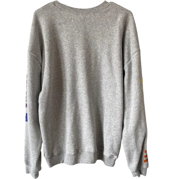 NEW GRAYSON THREADS West Coast Surf Team Graphic Sweatshirt Gray Size XL - Image 4