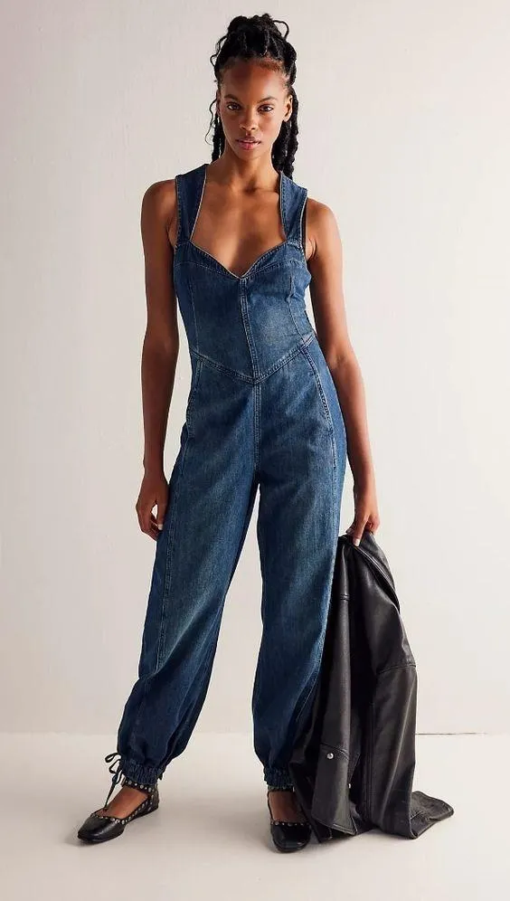 NWT We The Free Match Point Jumpsuit Size S - Image 5