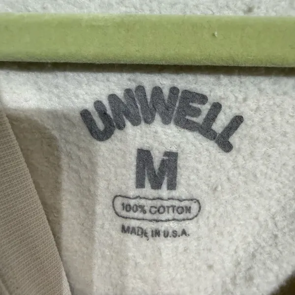 Unwell Call Her Daddy Bone Father Crewneck Sweatshirt Sz M - Image 5