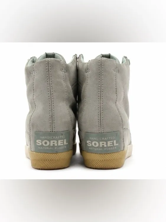 Sorel suede wedge high top sneakers size 7.5 - Image 2