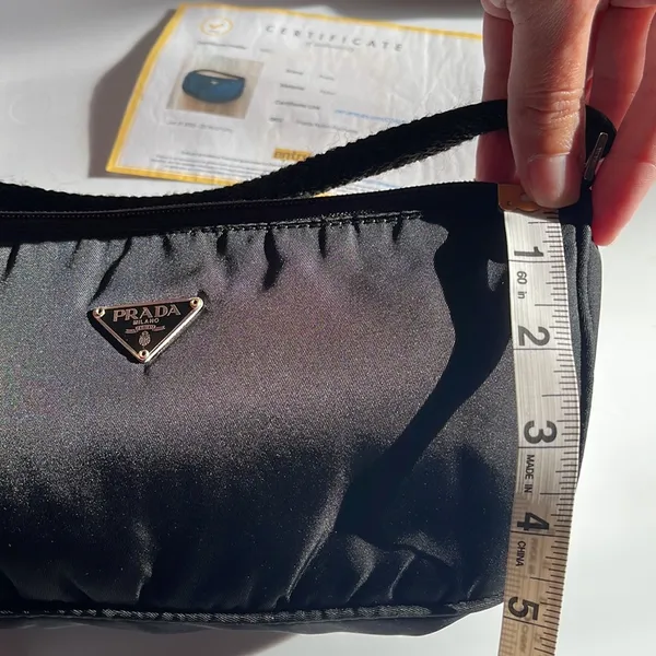 PRADA Nylon Tesutto Pochette Mini Bag - Image 4