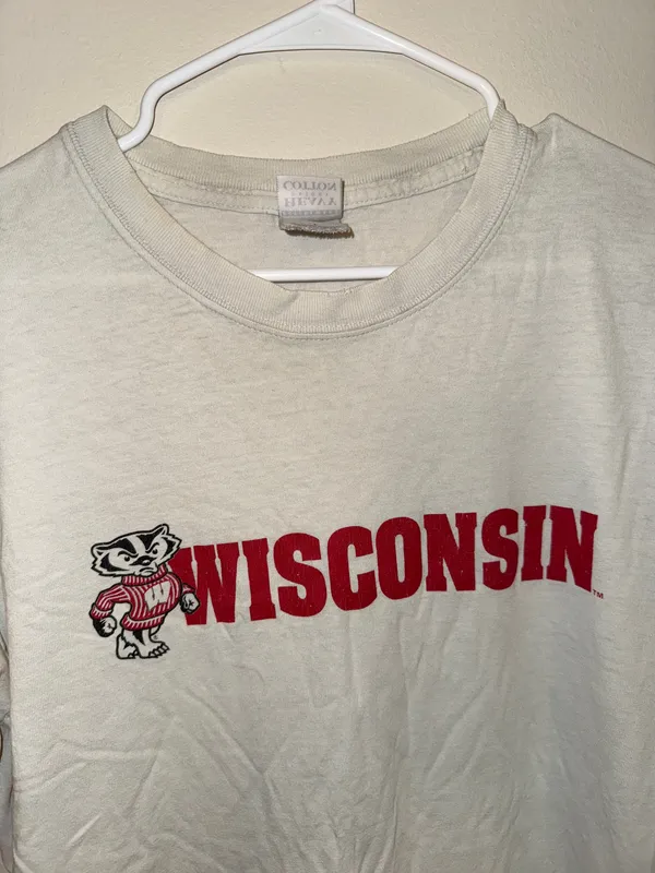 Vintage Wisconsin Shirt - Image 2