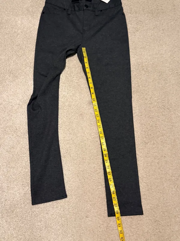 New Calvin Klein Jeans Slim Skinny Pants in Dark Gray - Image 6