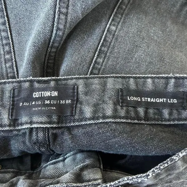 Cotton On Distressed Straight Leg Jeans - Image 7