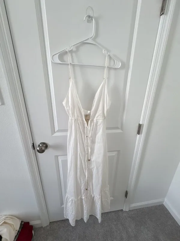 Palmacea Amy Ivory Maxi Dress Cover Up - Image 6