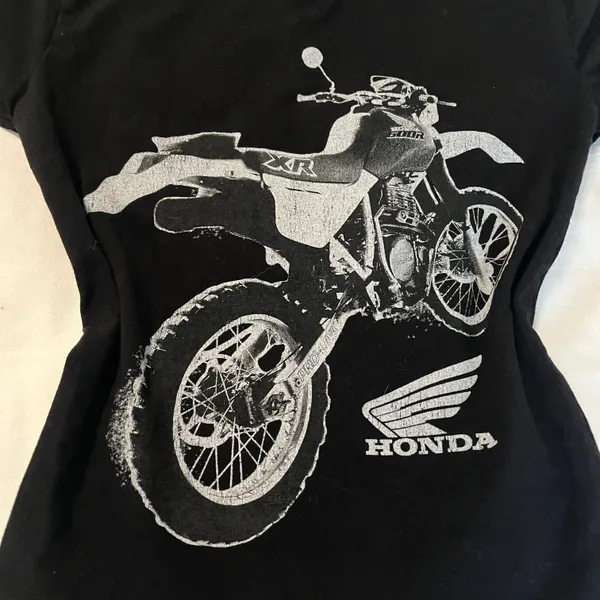 Ross Honda Motorcycle Baby tee - Image 2
