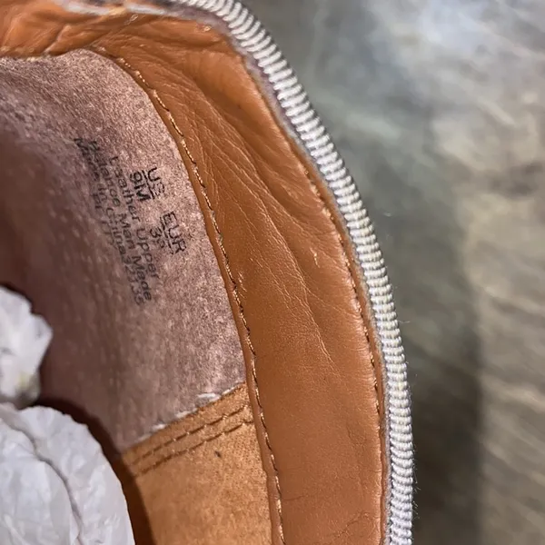 Sam Edelman 9M tan leather ankle booties - Image 10