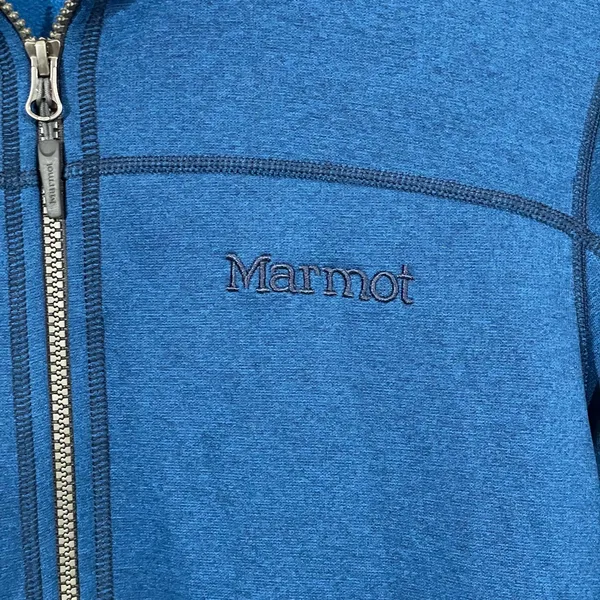Marmot Women's Front Zip Hoodie Jacket - Blue - Small - Image 6