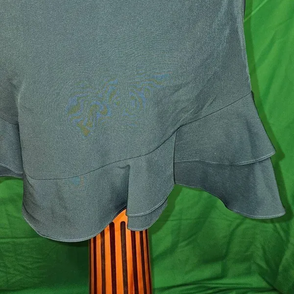 NWT Dear Moon Womens Hunter‎ Green Mini Dress 5 - Image 4