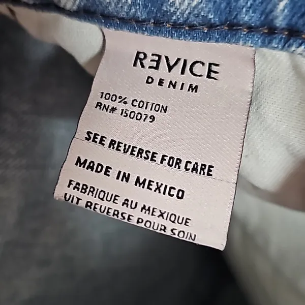 REVICE NWT ex boyfriend / player one stone wash denim jeans sz 24 - Image 8