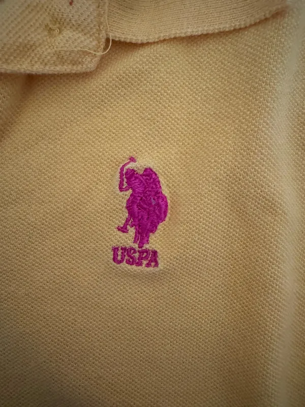 Yellow Ralph Lauren Polo T-Shirt - Image 3