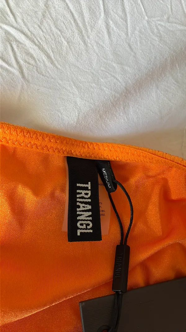 Orange Triangl Bikini Set - Image 7