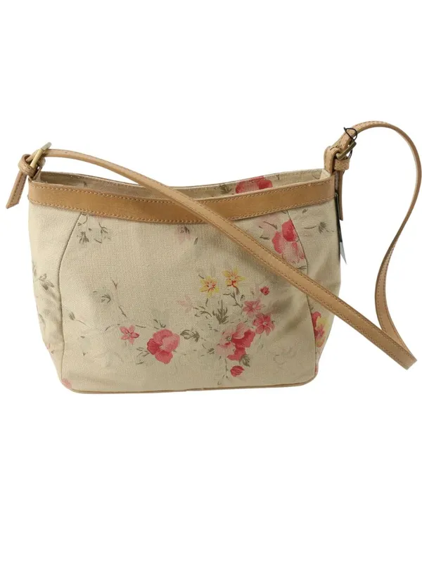 NWT Vintage Dockers Floral Purse Beige Shoulder Bag Handbag - Image 5