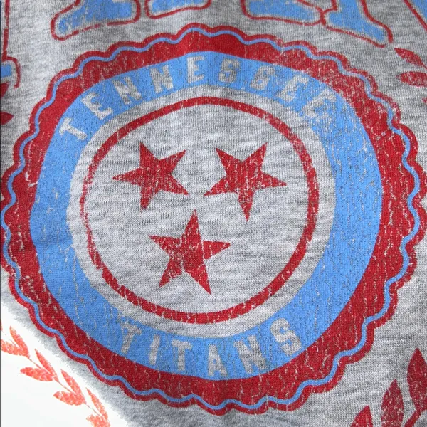 Tennessee Titans Football Season Ticket Member Womens Titans Gray Sweatshirt Med - Image 11