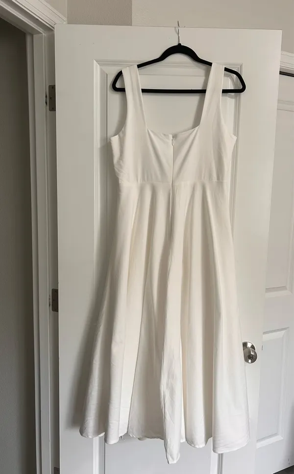 New Showpo Bernie Midi Square Neck Dress Size Large MSRP $139 - Image 11