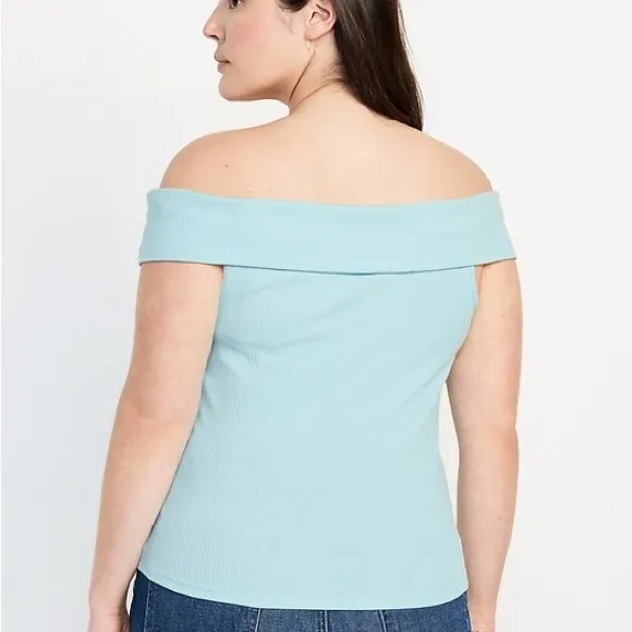 Old Navy Off the Shoulder Ribbed Tank Top size XL - Image 2