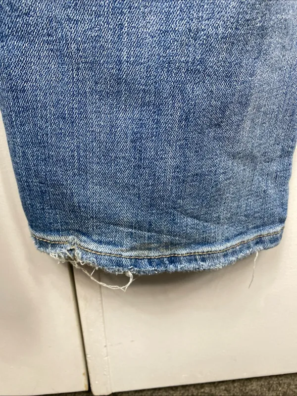 BKE Gabby Curvy Fit High Rise Straight Denim Jeans Stretch Medium Wash 29x32 - Image 6