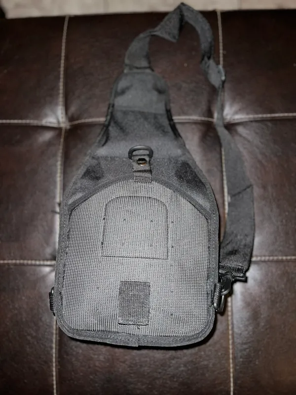 Tactical Sling Carry Tote. Black - Image 4