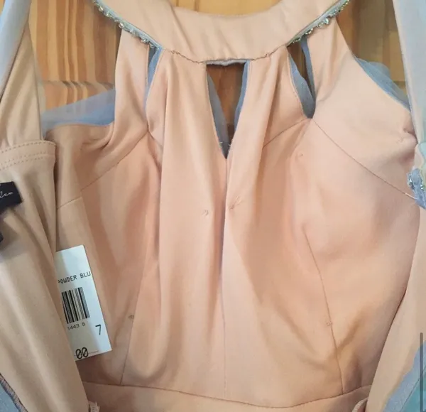 NWT Baby Blue Prom Dress - Image 7
